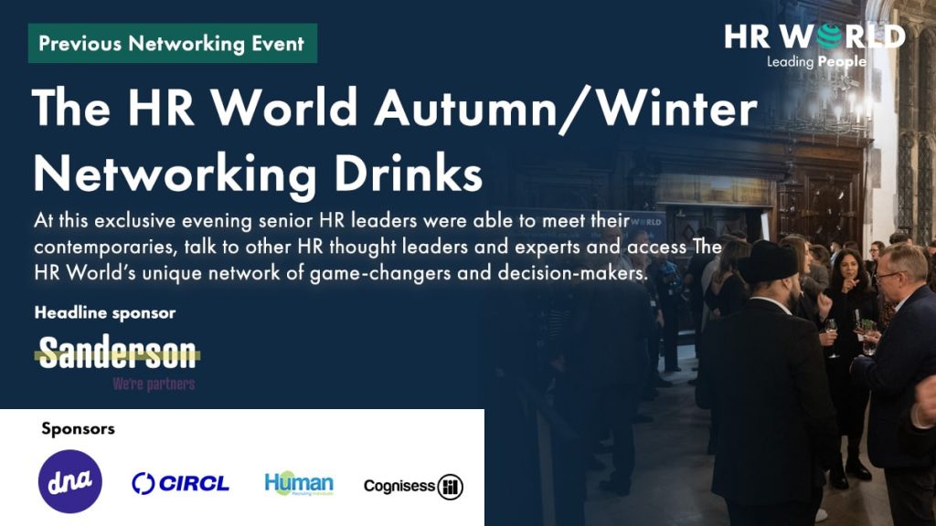 The HR World Autumn/Winter Networking Drinks 2023
