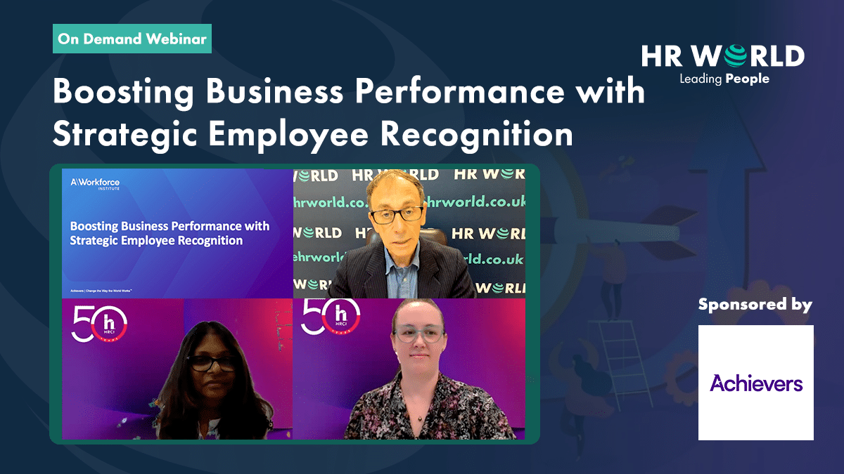 on demand webinar Boosting Business Performance with Strategic Employee Recognition