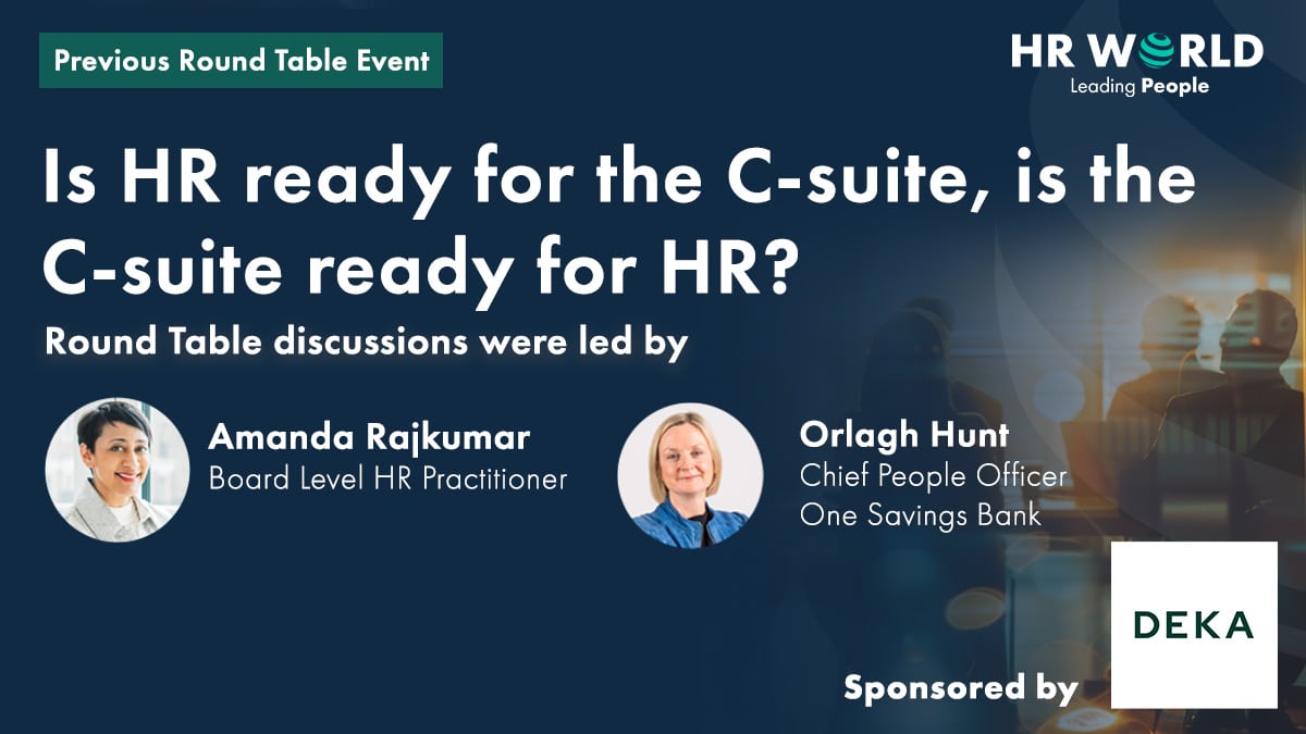 previous rt Is HR ready for the C-suite, is the C-suite ready for HR?